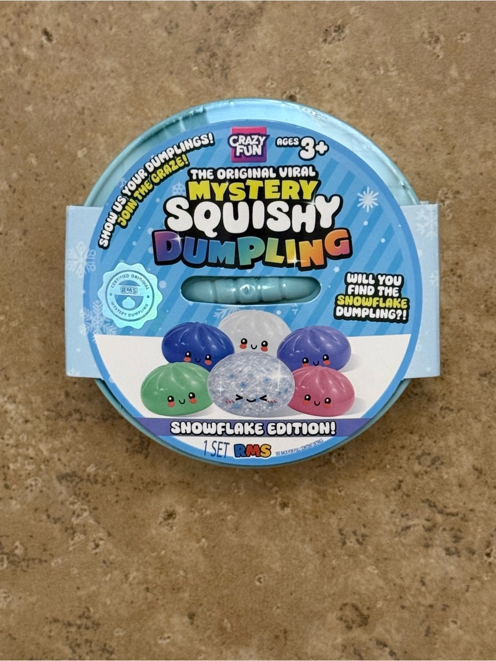 RMS Mystery Squishy Dumpling - Snowflake Edition